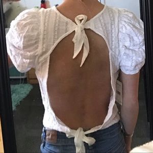 NWT Backless Free People Top